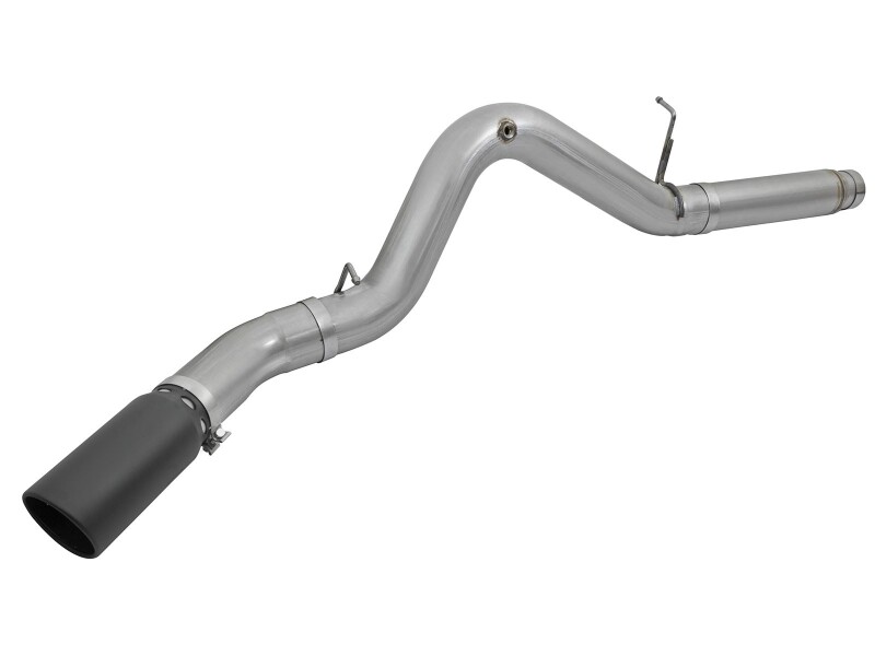 aFe LARGE Bore HD 5in Exhausts DPF-Back SS w/ Black Tips 16-17 GM Diesel Truck V8-6.6L (td) LML/L5P - Image 2