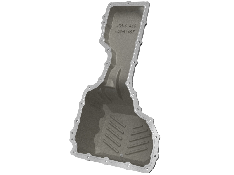 aFe 20-25 GM Diesel V8-6.6L L5P Engine Oil Pan w/ Machined Fins - Image 4