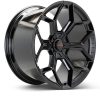 Vossen x Novitec NL5-5L 19x11in - 5x112 BP - ET28 - Gloss Black Lamborghini Huracan Rear Wheel