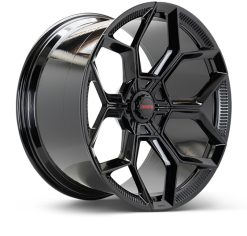 Vossen x Novitec NL5-5L 19x11in - 5x112 BP - ET28 - Gloss Black Lamborghini Huracan Rear Wheel