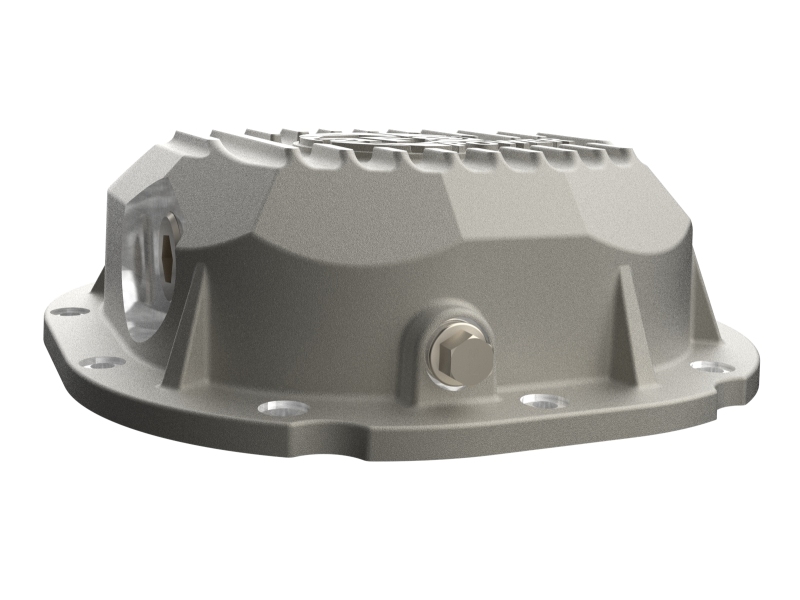 aFe 90-14 Ford F-150 Rear Differential Cover - Raw w/ Machined Fins - Image 5