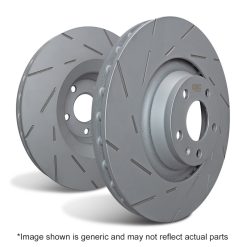 EBC 2012-2018 Jeep Wrangler (JK) 3.6L USR Slotted Front Rotors
