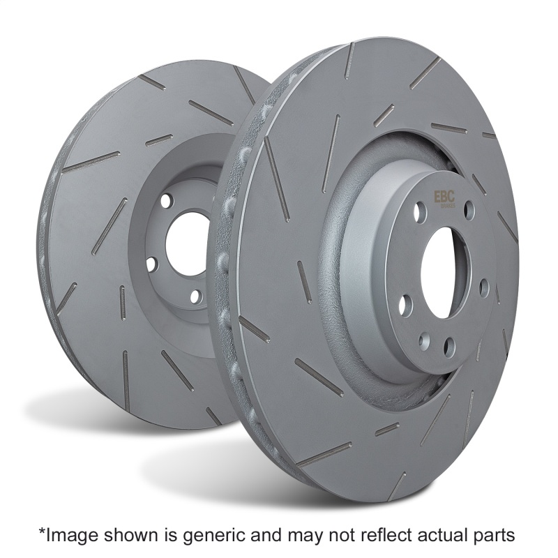 EBC 01-03 Mazda Miata MX5 1.8 (Sports Suspension) USR Slotted Front Rotors