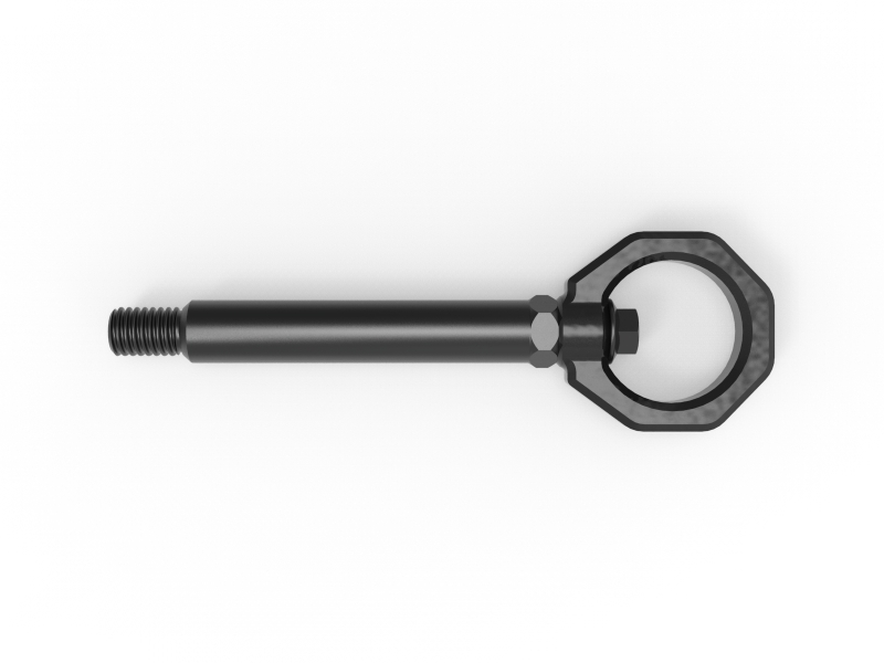 aFe 23-25 BMW M2 (G87) CONTROL Front / Rear Tow Hook - Black - Image 4