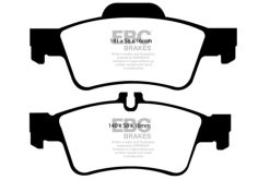 Alternative view of EBC 05-07 Mercedes-Benz CLS500 5.0 Bluestuff Rear Brake Pads