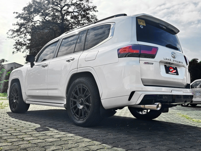 aFe Vulcan Series 3in 304 Cat-Back Exhaust System w/Polish Tip Toyota Land Cruiser 22-26 V6-3.3L(td) - Image 4