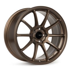 Enkei TRIUMPH 18x8 5x114.3 40mm Offset 72.6mm Bore Matte Bronze Wheel