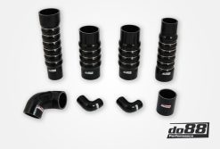 do88 00-02 Audi RS4 Quattro 2.7L BiTurbo (B5) Pressure Hoses - Black