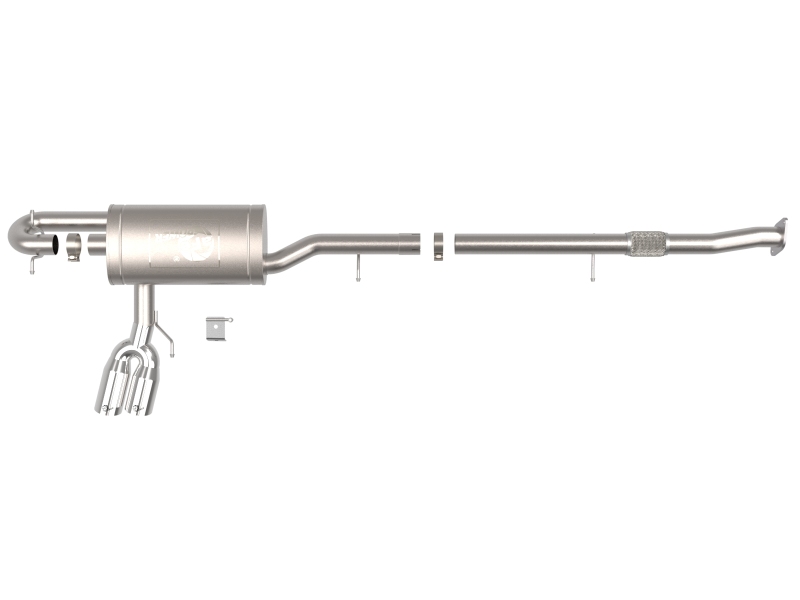 aFe Rebel Series Cat-Back Exhaust System GM Colorado/Canyon 23-25 L4-2.7L (t) - Image 2