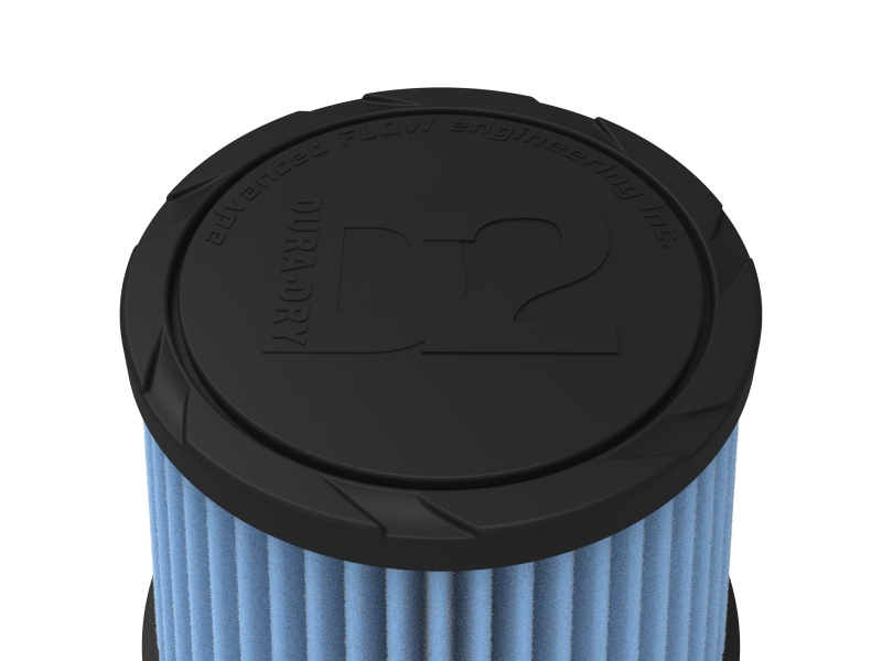 aFe POWER Universal Clamp-On Air Filter w/ D2 Dura-Dry Media - 3in F x 6in B x 4-3/4in T x 5in H - Image 4
