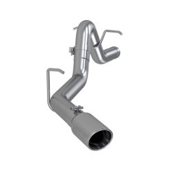 Alternative view of MBRP 16-19 Chevy/GMC Colorado/Canyon Duramax 3in Filter Back Single Side T304 Exhaust System