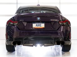AWE Tuning 22-26 BMW M240i (G42) Track Edition Exhaust - Diamond Black Tips - Image 8