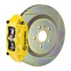 Brembo 08-13 C30 Front GT BBK 4 Piston Cast 336 x28 1pc Rotor Slotted Type-1- Yellow