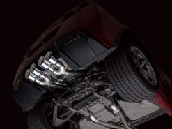 AWE Tuning 09-13 Chevrolet Corvette 6.2L Track Edition Axle-Back Exhaust w/ Chrome Silver Tips - Image 8