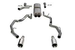 Corsa 25-26 RAM 1500 RHO Crew Cab 3.0L Turbo Cat-Back Dual Rear Exit w/ 5in Single Satin Pro Series