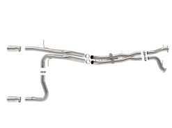 aFe 22-26 Ford Bronco V6 3.0L (tt) Vulcan Series 3in 304SS Cat-Back Exhaust System w/ Polished Tips - Image 3