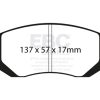 EBC 04-06 Saab 9-2X 2.0 Turbo Ultimax2 Front Brake Pads
