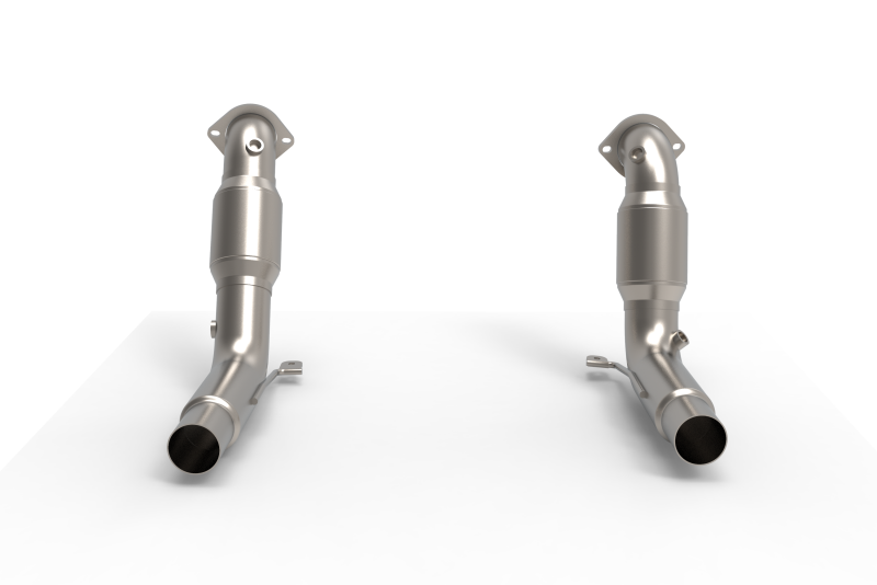 Kooks Headers 25-26 Ford Explorer ST/Aviator Stainless Steel GREEN Catted Downpipes - Image 5