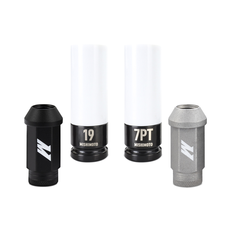 Mishimoto Steel Locking Lug Nuts M14x1.5 24pc Set Black - Image 5