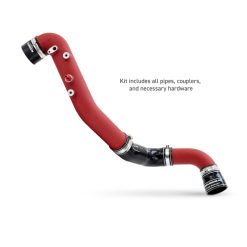 Mishimoto 2023+ Honda Civic Type-R Intercooler Kit w/Pipes - Black Intercooler/Red Pipes - Image 3