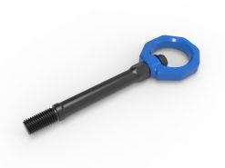 Alternative view of aFe CONTROL Front Tow Hook Chevrolet Corvette (C8) 20-25 V8-6.2L- Blue