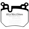 EBC 08-10 BMW 135 3.0 Twin Turbo Redstuff Rear Brake Pads
