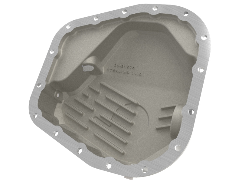 aFe POWER Street Series Rear Diff Cover Raw w/ Machined Fins Ford F-250/350 23-26 (Sterling 11.6) - Image 3