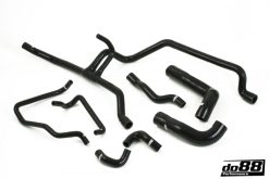 do88 90-96 BMW 320/325 2.0L/2.5L (E36) Coolant Hoses - Black