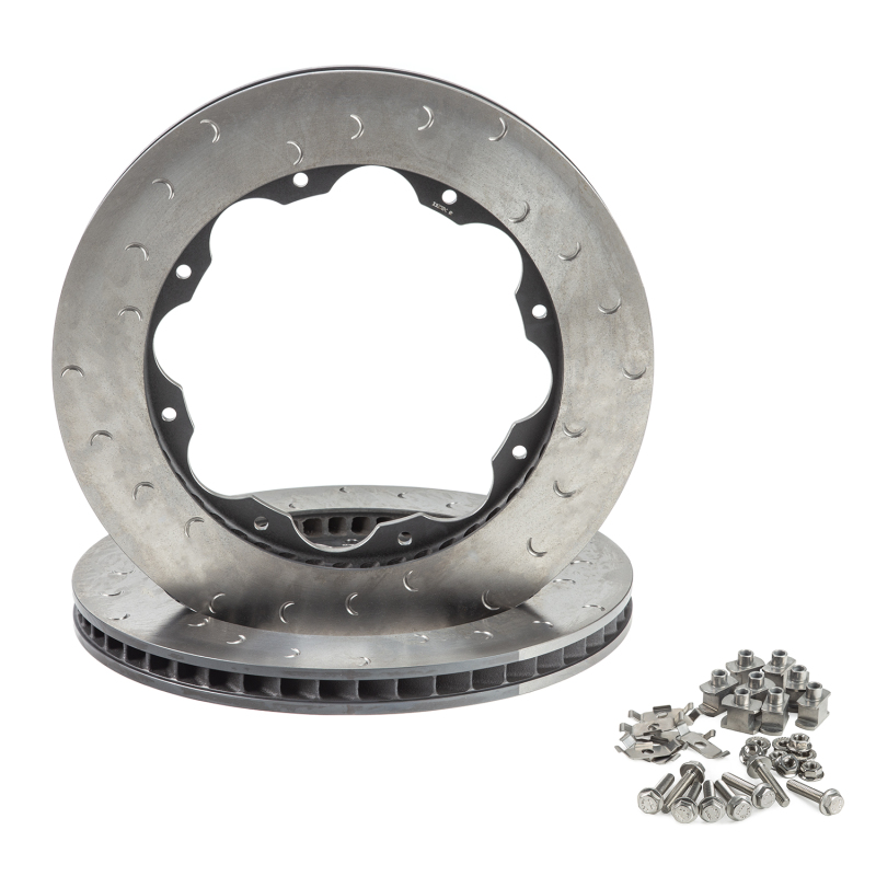 Alcon Nissan R35 GTR Gen 1/2 380X30mm Rotor Ring Kit - Rear Right - Image 3