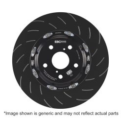 Alternative view of EBC Racing 23-24 Nissan Z (RZ34) Performance 3.0TT Front 355mm 2 Pc Rotor Replacement (Pair)