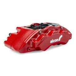 Alcon 19+ Silverado/Sierra 20+ Suburban/Tahoe/Yukon 355x33mm 6-Piston Caliper FRT Brake Kit - Red - Image 4