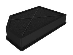 Alternative view of aFe Magnum FLOW OE Replacement Air Filter w/ Pro GUARD 7 GM Diesel Trucks 20-25 V8-6.6L (td) L5P