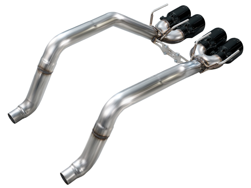 AWE Tuning 05-07 C6 Chevrolet Corvette 6.0L Track Edition Axle-Back Exhaust w/ Diamond Black Tips - Image 7