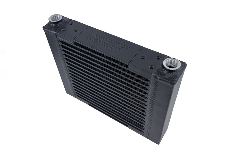 CSF Universal Large Single-Pass Oil Cooler - M22 x 1.5 - 12in L x 9.33in H x 2.16in W - Image 3
