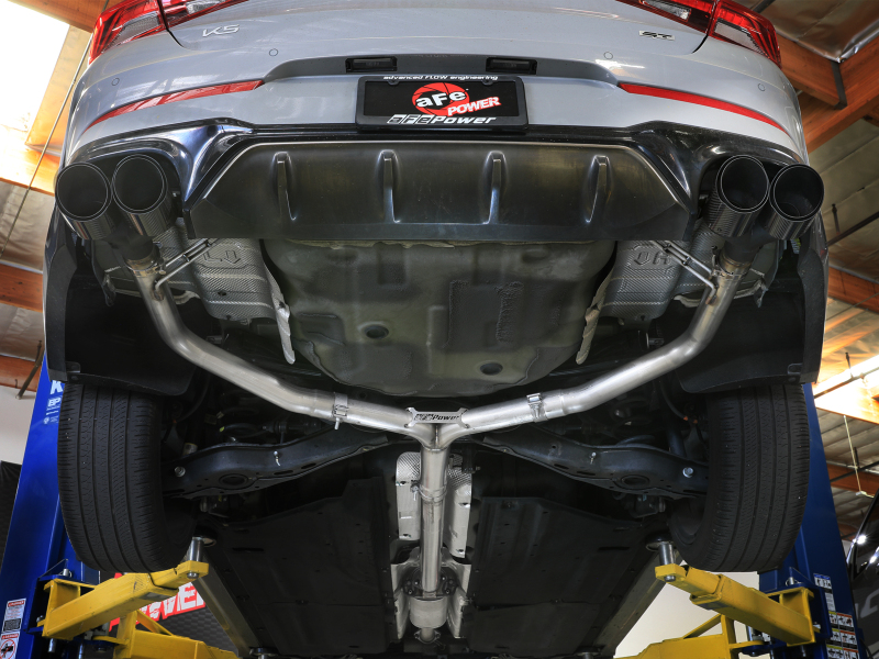 aFe Takeda 21-24 Kia K5 GT L4-2.5L (t) SS Axle-Back Exhaust System w/ Carbon Fiber Tips - Image 5