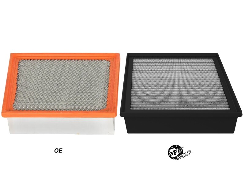 aFe Magnum FLOW OE Replacement Air Filter w/ Pro DRY S GM Diesel Trucks 17-19 V8-6.6L (td) L5P - Image 4