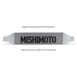Alternative view of Mishimoto 2022+ Honda Civic 1.5T Intercooler Kit - Silver Intercooler - Black Pipes