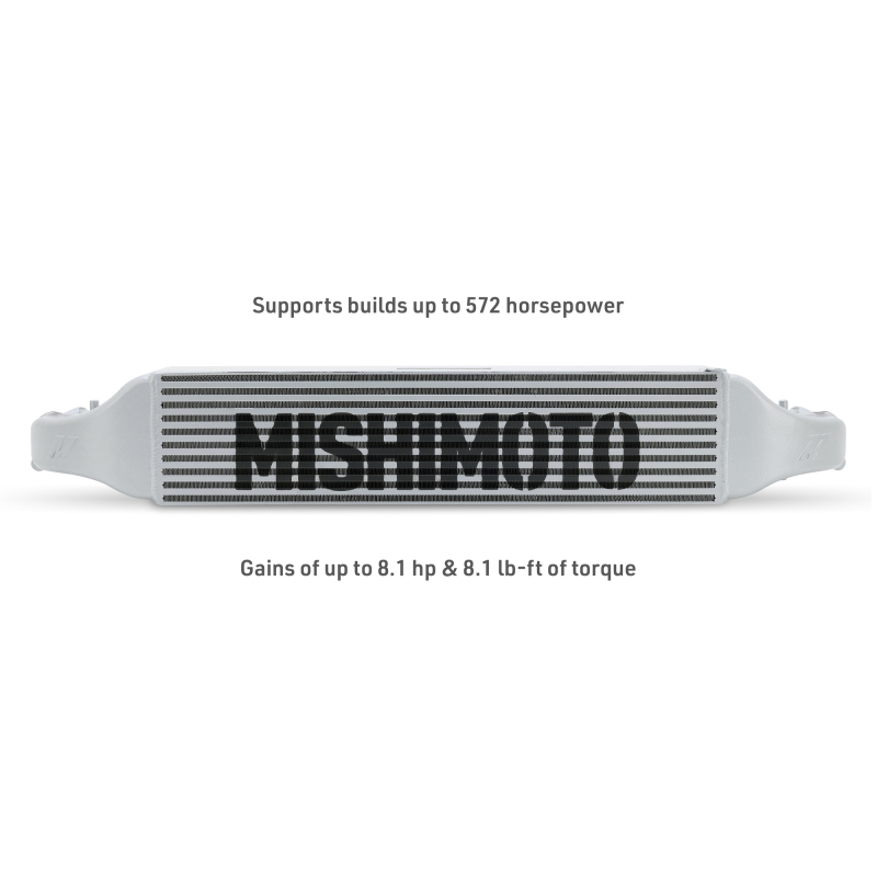 Mishimoto 2022+ Honda Civic 1.5T Intercooler Kit - Silver Intercooler - Black Pipes - Image 2