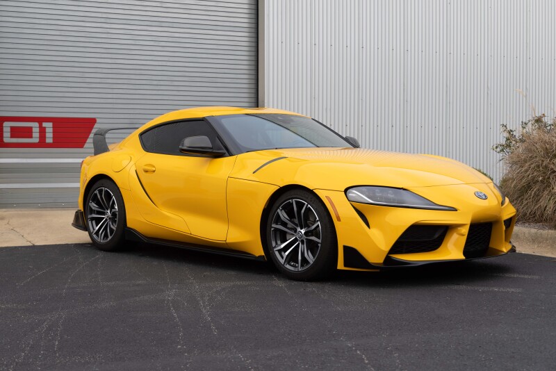 Dinan 20-26 Toyota GR Supra (A90/A91) Carbon Fiber Mirror Cover Set - Image 11