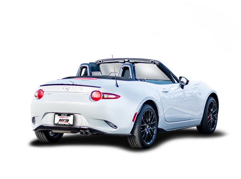 Borla 14-16 Mazda 3 2.0/2.5L AT/MT FWD S-Type Cat-Back Exhaust Single Split Rear Exit - Image 4
