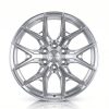 Vossen HF6-4 22x10 - 8x180 - ET-18 - Super Deep Face - 124.3 - Silver Polished Wheel