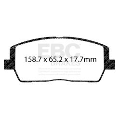 EBC 2019+ Hyundai Palisade 3.8L Ultimax Front Brake Pads