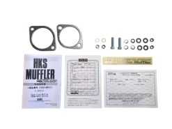 HKS 89-94 Nissan Skyline GT-R E-BNR32 RB26DETT URBAN MATTE Edition Super Turbo Muffler - Image 5