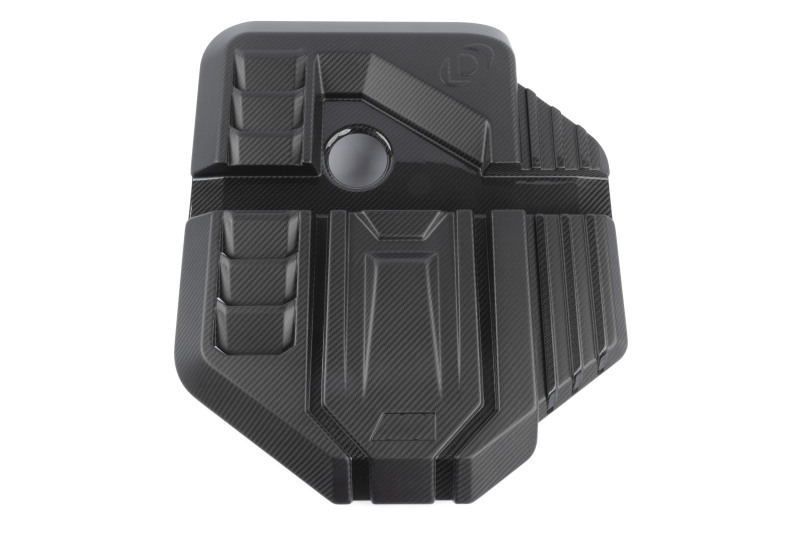 Dinan 21-27 BMW M2/M3/M4 (G80/G82/G87) Matte Carbon Fiber Engine Cover w/Gloss Accents - Image 3