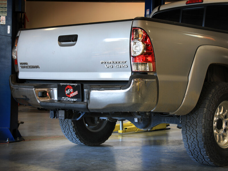 aFe 05-15 Toyota Tacoma V6 4.0L ROCK BASHER 2-1/2in 409SS Cat-Back Hi-Tuck Exhaust System - Image 4