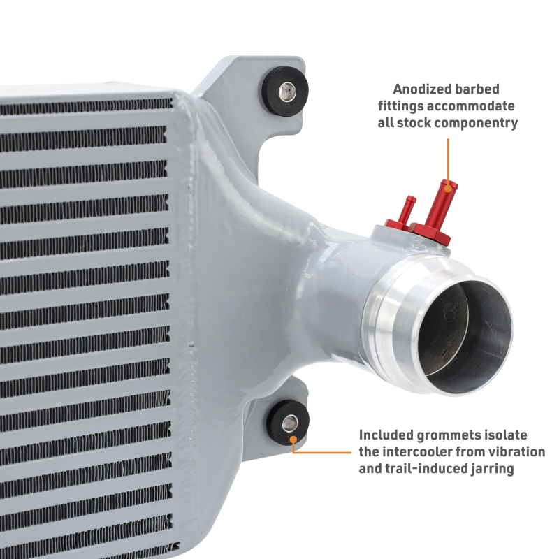 Mishimoto 24+ Tacoma Performance Intercooler Kit - SL Cooler - BK Pipes - Image 6