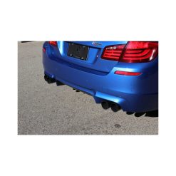 Alternative view of Dinan 12-16 BMW M5 (F10) Free Flow Axleback Exhaust System - Black Tips