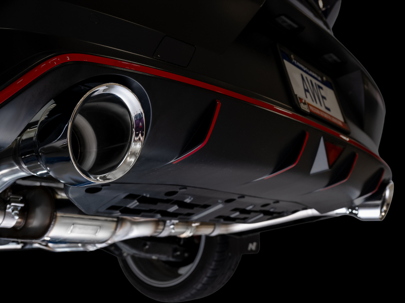 AWE Tuning 22-26 Hyundai Elantra N SwitchPath Cat-Back Exhaust - Chrome Silver Tips - Image 14