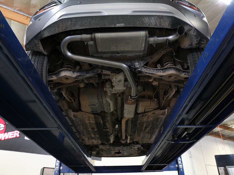 aFe Takeda 2-1/2in 304 SS Axle-Back Exhaust 18-21 Hyundai Kona L4 1.6L (t) - Image 5