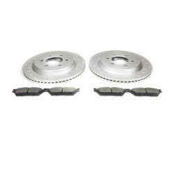 Alternative view of Alcon 19-20 Raptor/ 18-20 F-150 Pad & Rotor Kit (Use with Stock Calipers) w/ Elect Park Brake - Rear